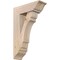 Ekena Millwork Olympic Traditional Smooth Bracket w/ Offset Brace, Douglas Fir, 7 1/2"W x 22"D x 34"H BKT0806X22X34OLY01SDF - alternate 1